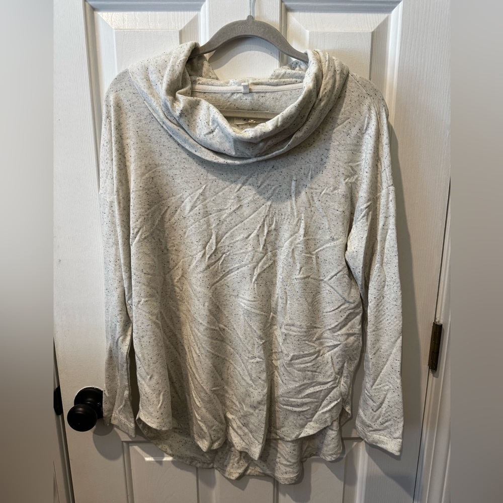 Lou & Grey Cowl Neck Sweatershirt